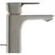 Armatur mit mittelhoher Auslaufhöhe und einem Hebel, in silberner Farbe, zur Wandmontage geeignet. Ideal Standard Produkt für moderne Badezimmergestaltung.